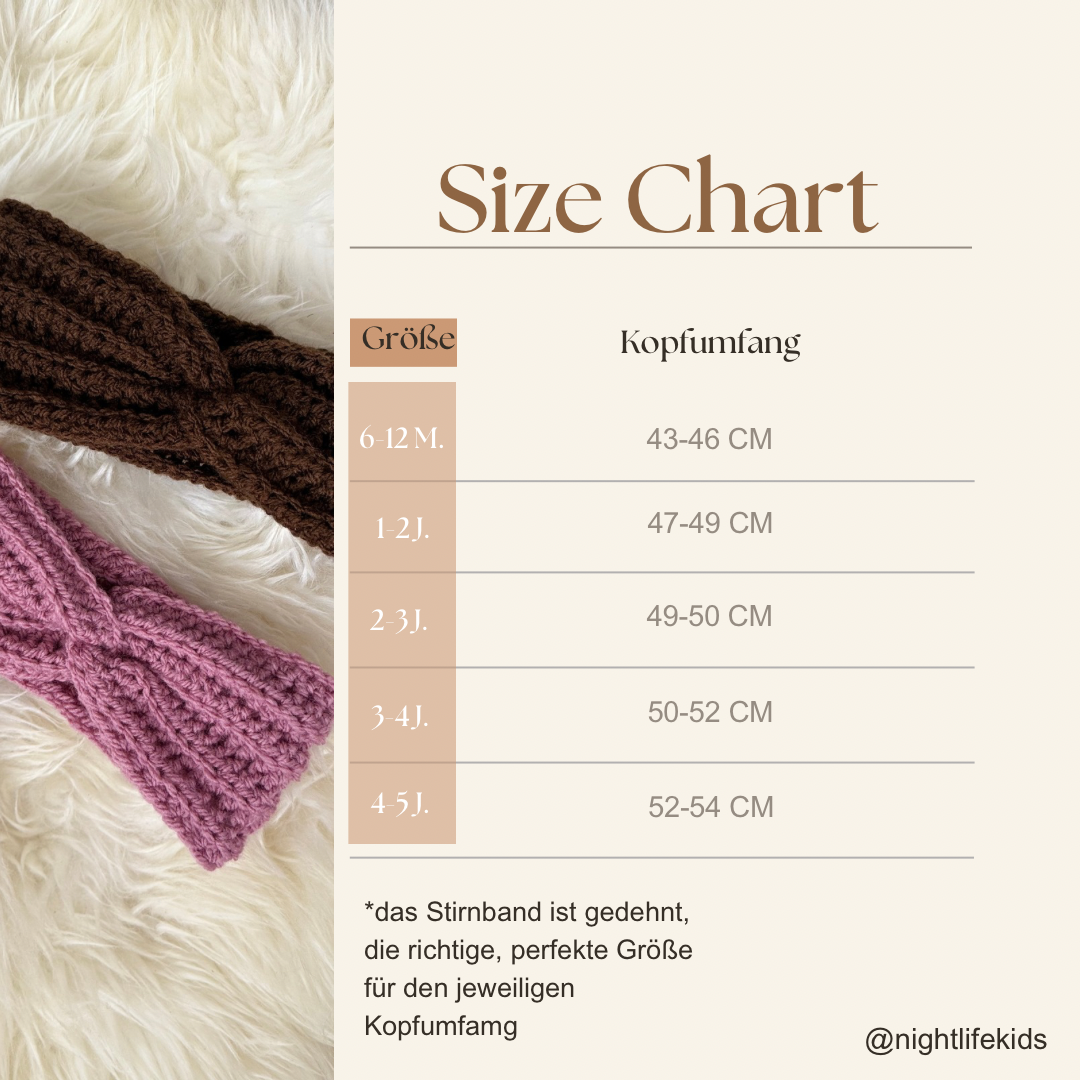 „Hazel“ Stirnband