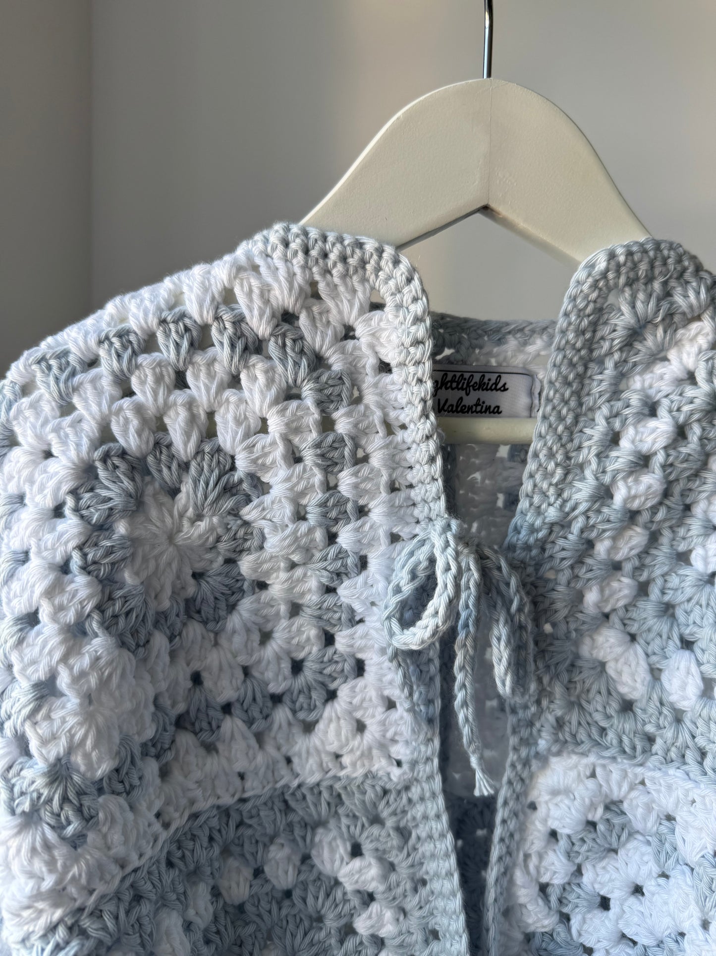 „Blue Cotton Dream“ Cardigan Gr.98/104